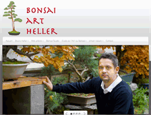 Tablet Screenshot of bonsaiartheller.com